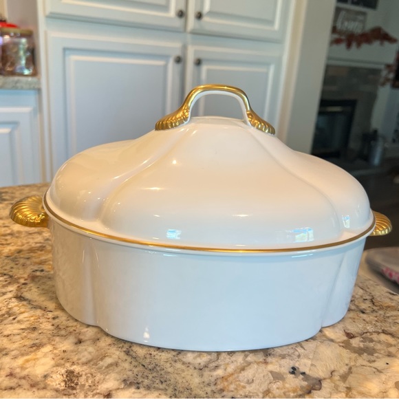 Briard Kitchen Vintage Briard Coquille Dor Ovenware